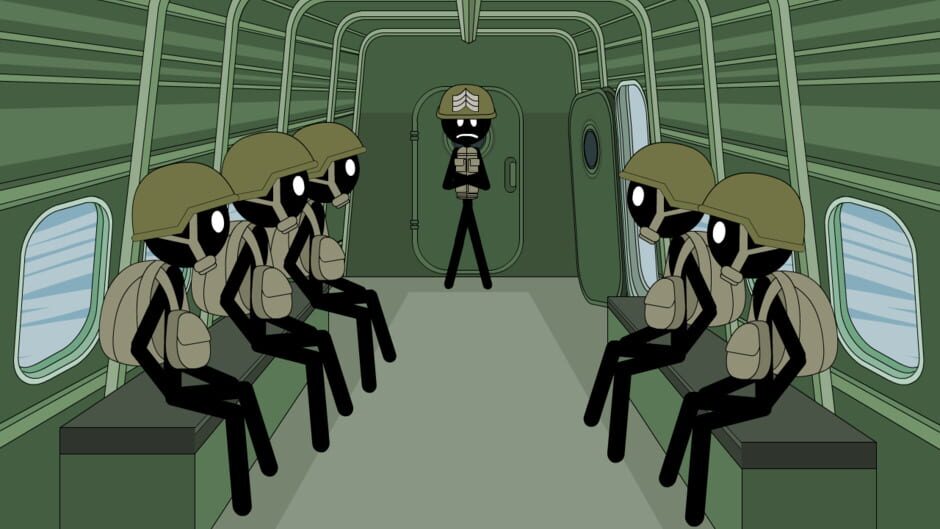 สกรีนช็อตจาก Stickman Kill Sergeant (รูปที่ 2)