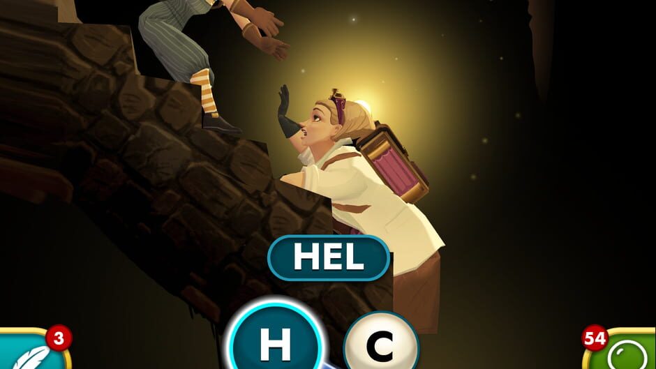 สกรีนช็อตจาก Text Express: Word Adventure (รูปที่ 3)