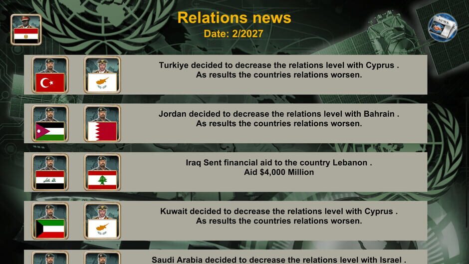 Middle East Empire 2027 Screenshot