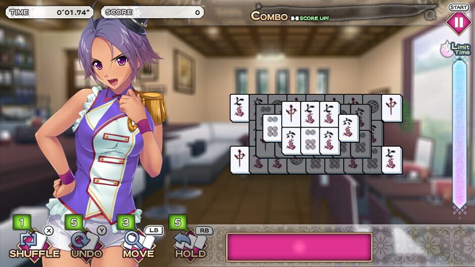 Pretty Girls Tile Match Screenshot