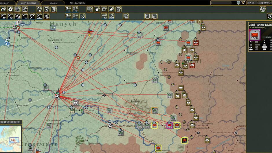 Gary Grigsby's War in the East 2: Steel Inferno Screenshot