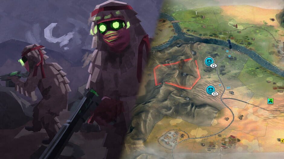 Rebel Inc: Escalation - Sand & Secrets Screenshot