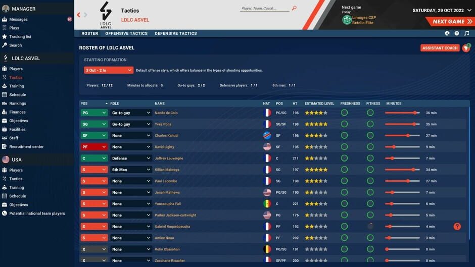 Pro Basketball Manager 2023 Screenshot