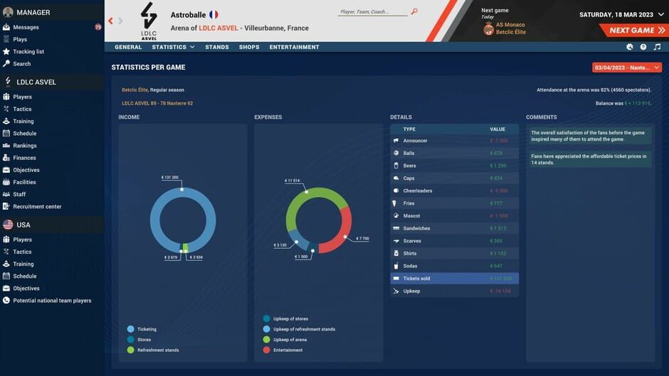 Pro Basketball Manager 2023 Screenshot