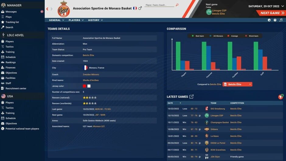 Pro Basketball Manager 2023 Screenshot