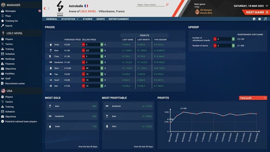Pro Basketball Manager 2023 Screenshot