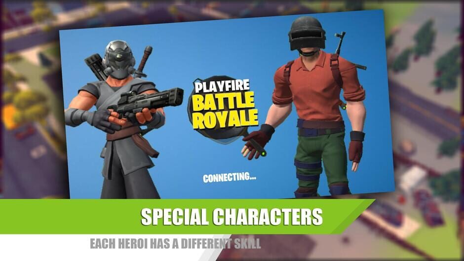 สกรีนช็อตจาก Play Fire: Battle Royale (รูปที่ 2)
