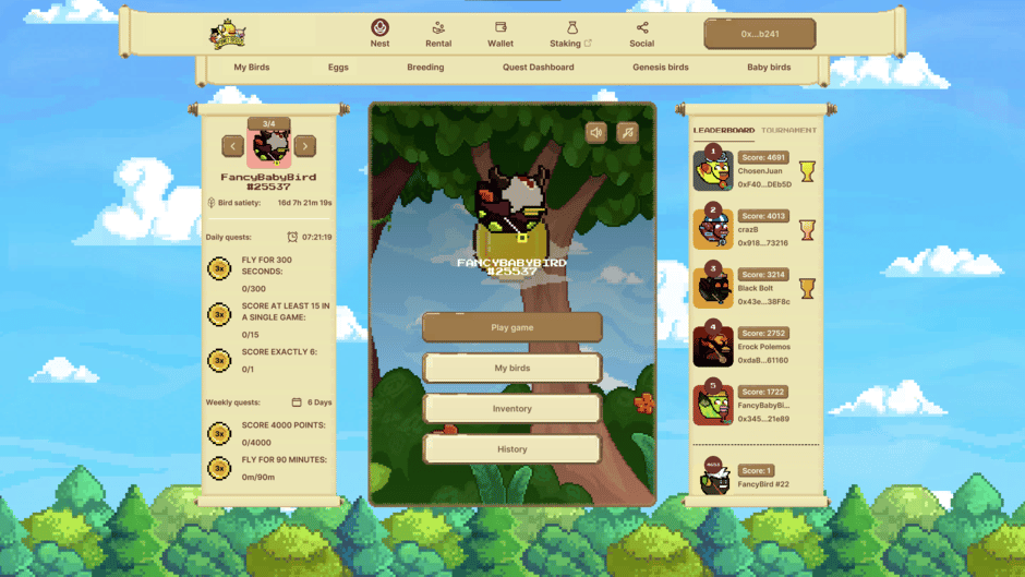 Fancy Birds Screenshot