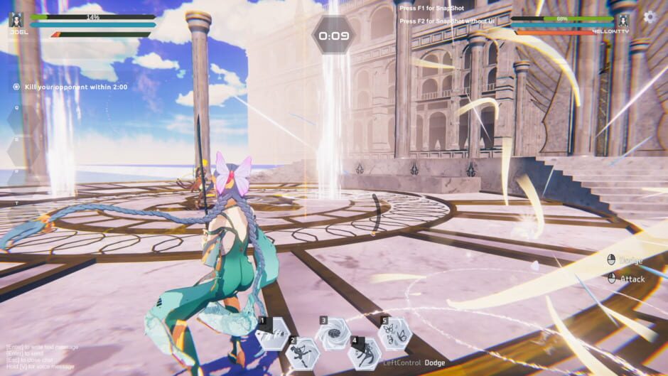 Screenshot Stardust League
