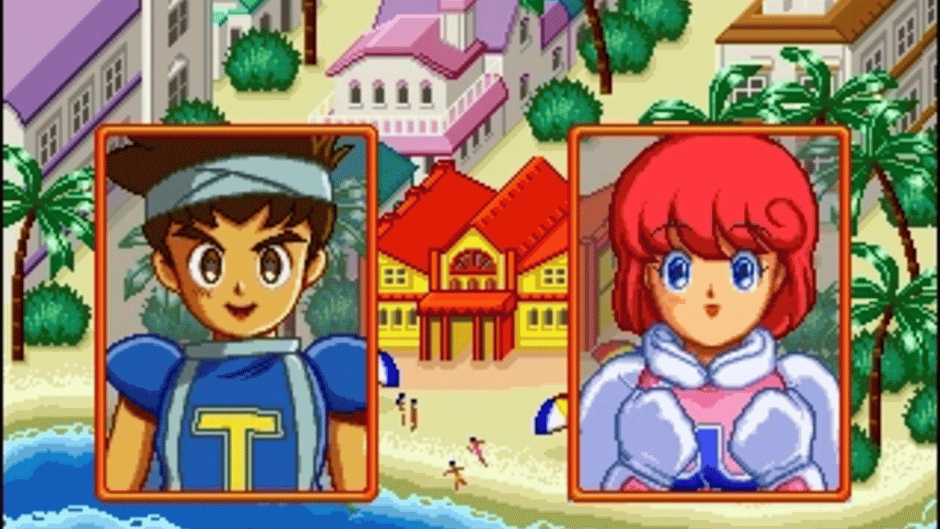 TwinBee Taisen Puzzle-Dama Screenshot