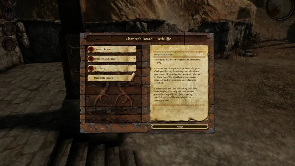 Dragon Age: Origins, captura de tela 1