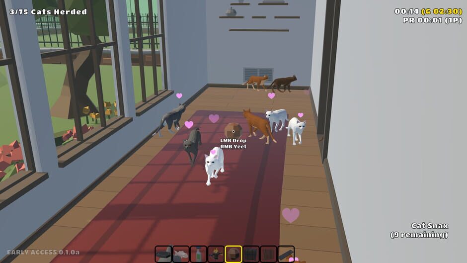 Cat Herders: Couch Coop Cat Corralling! Screenshot