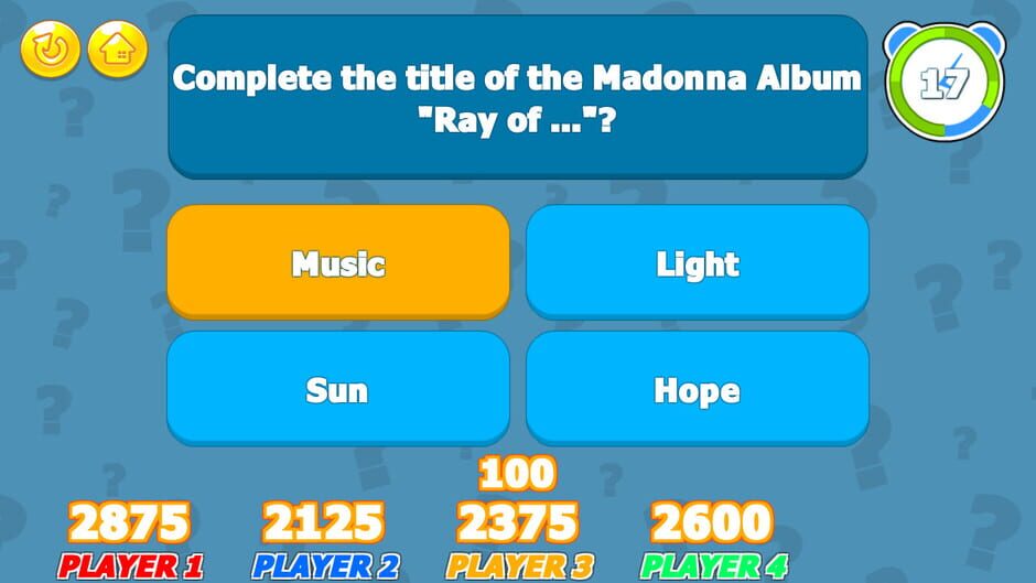 Screenshots The Music Trivia Challenge