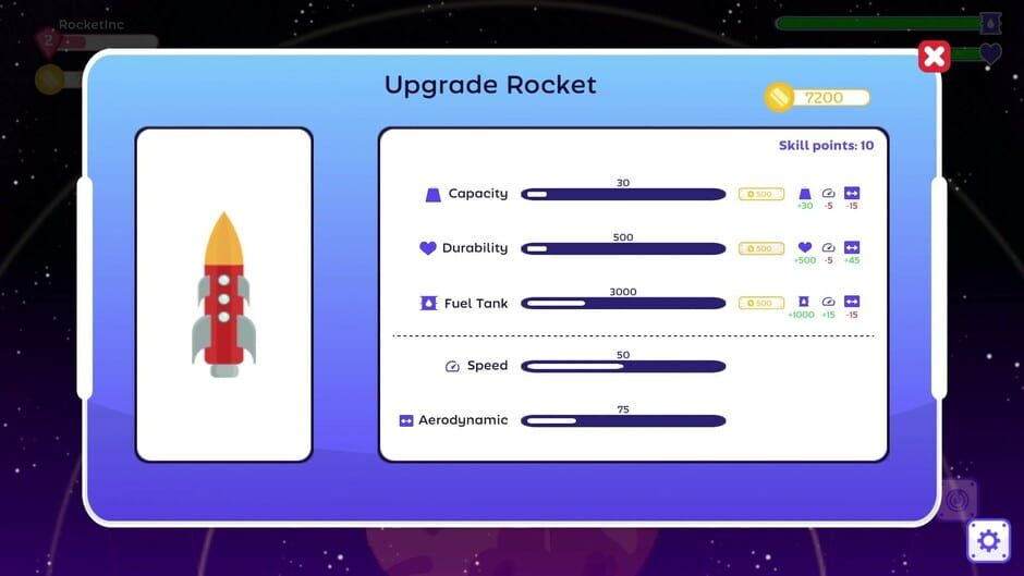 Rocket Inc Screenshot