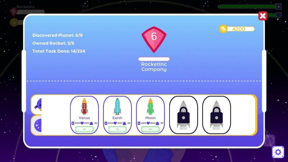 Rocket Inc Screenshot