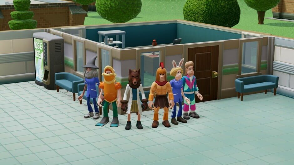สกรีนช็อตจาก Two Point Hospital: Fancy Dress Pack (รูปที่ 2)
