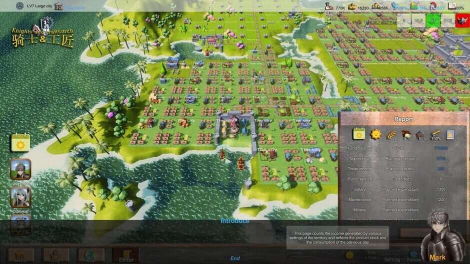 Knights and Craftsmen Screenshot