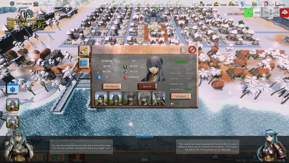 Knights and Craftsmen Screenshot