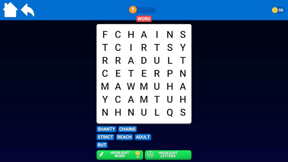 Words Puzzles 3 in 1 Screenshot