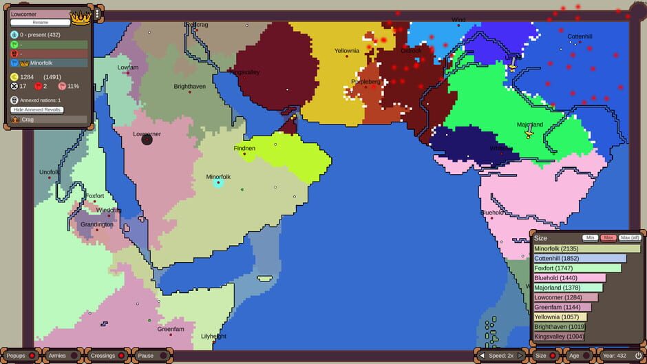 Ages of Conflict: World War Simulator Screenshot