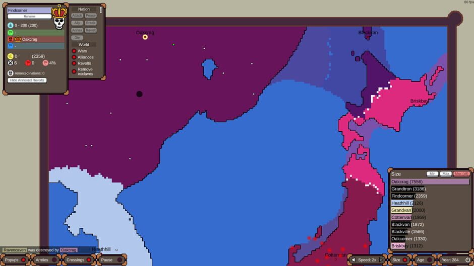 Ages of Conflict: World War Simulator Screenshot