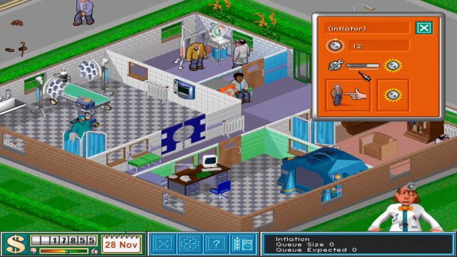 Theme Hospital Screenshot
