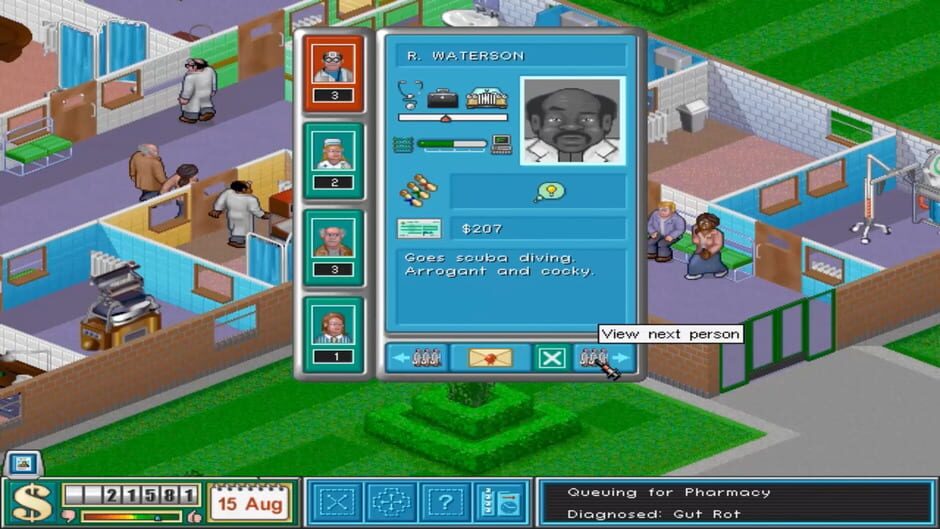 Theme Hospital Screenshot