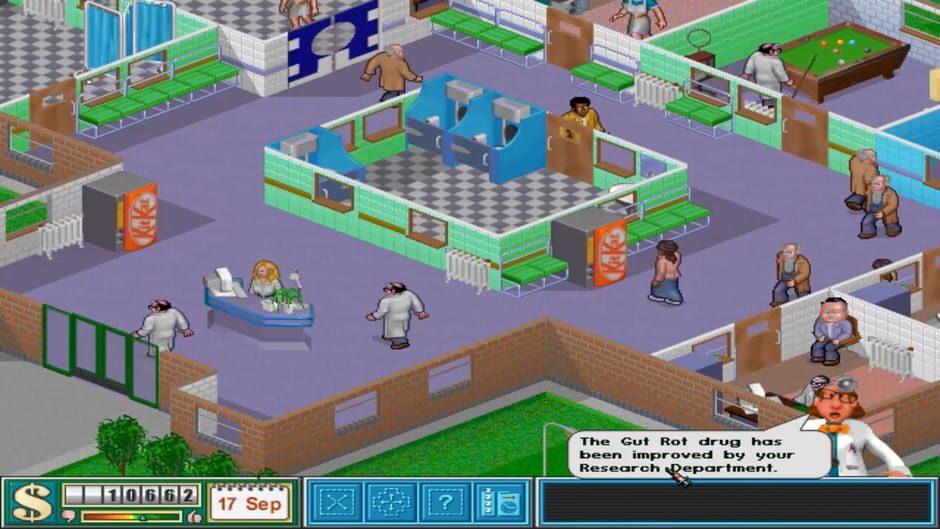 Theme Hospital Screenshot
