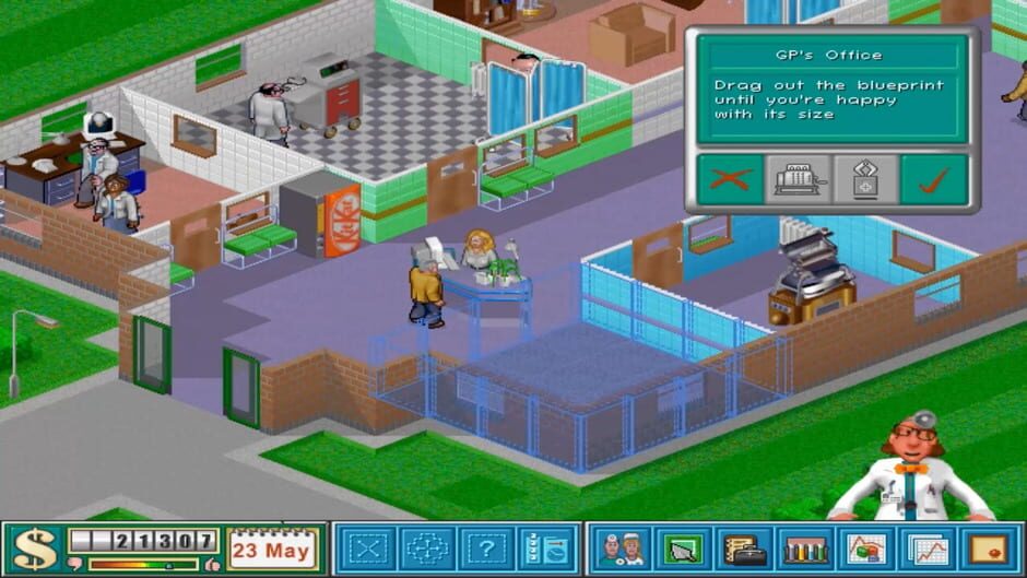 Theme Hospital Screenshot