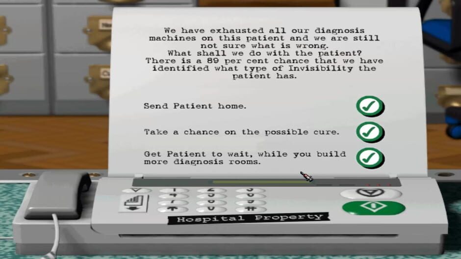 Theme Hospital Screenshot