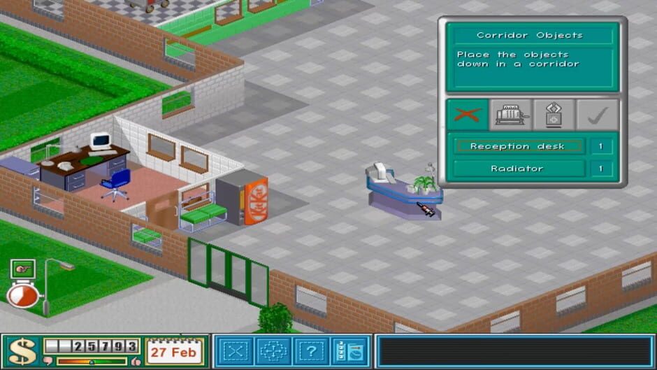 Theme Hospital Screenshot