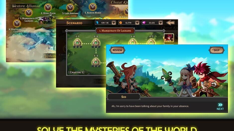 สกรีนช็อตจาก Tactics Saga (รูปที่ 5)