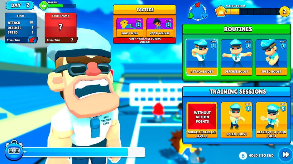 Volleyball Trainer: The Legend of Sports screenshot 1