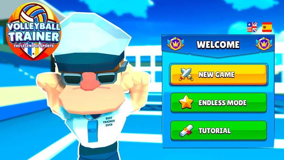 Volleyball Trainer: The Legend of Sports screenshot 2