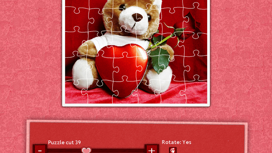 Holiday Jigsaw Valentines Day Screenshot