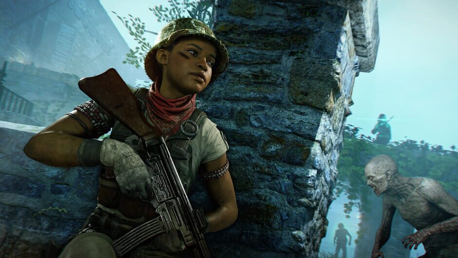 สกรีนช็อตจาก Zombie Army 4: Dead War - WWII Headgear Pack (รูปที่ 4)