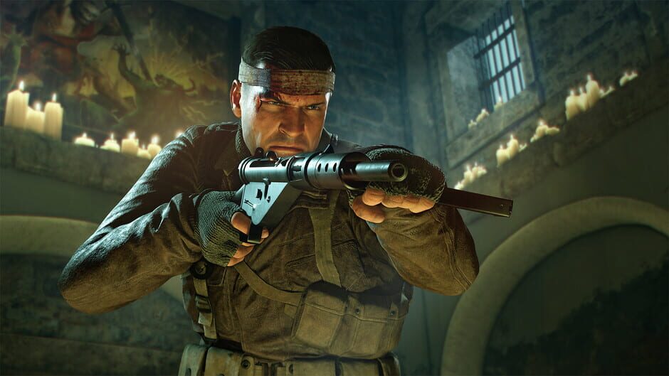สกรีนช็อตจาก Zombie Army 4: Dead War - Sten MK2 SMG Bundle (รูปที่ 6)