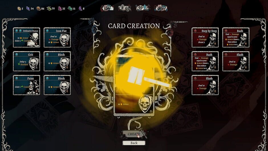 Nadir: A Grimdark Deckbuilder Screenshot