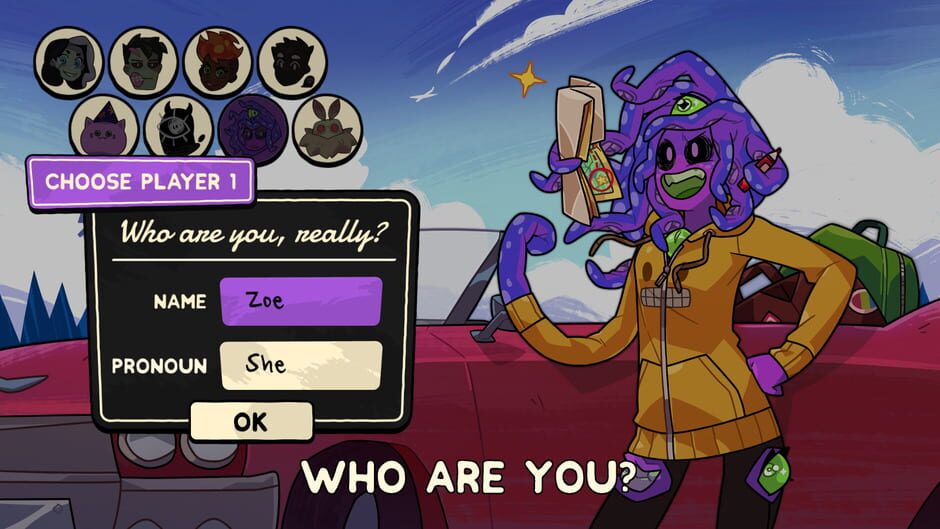 Monster Prom 3: Monster Roadtrip - Playable Character Zoe Screenshot