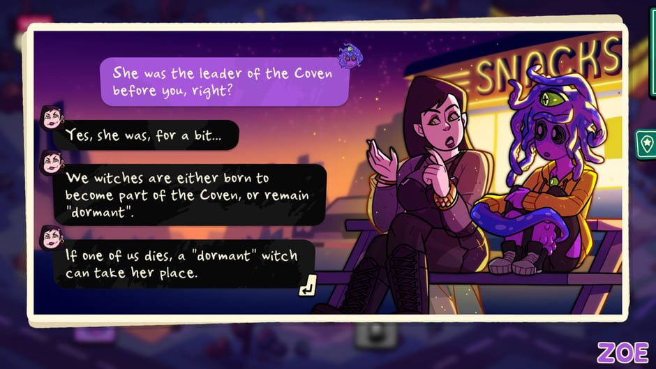 Monster Prom 3: Monster Roadtrip - Playable Character Zoe Screenshot