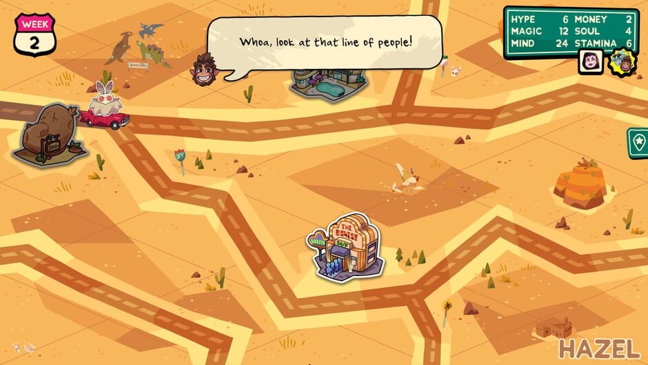 Monster Prom 3: Monster Roadtrip - Playable Character Hazel Screenshot