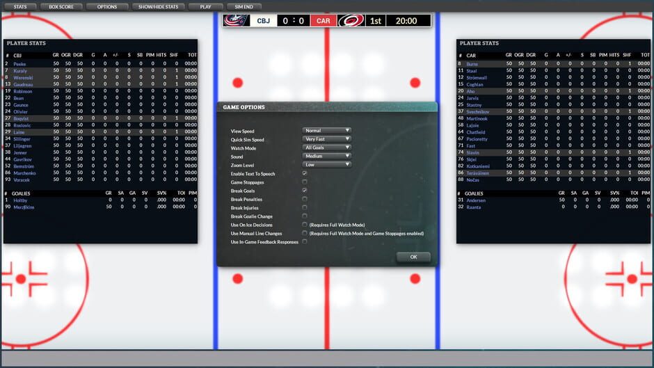 Franchise Hockey Manager 9 Screenshot