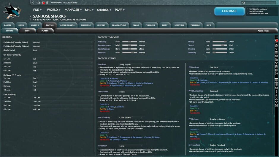 Franchise Hockey Manager 9 Screenshot