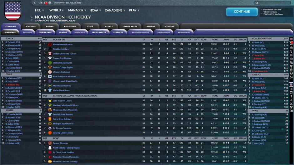 Franchise Hockey Manager 9 Screenshot