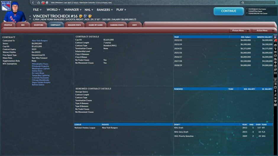 Franchise Hockey Manager 9 Screenshot