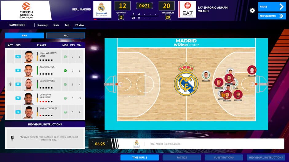 International Basketball Manager 23 Screenshot