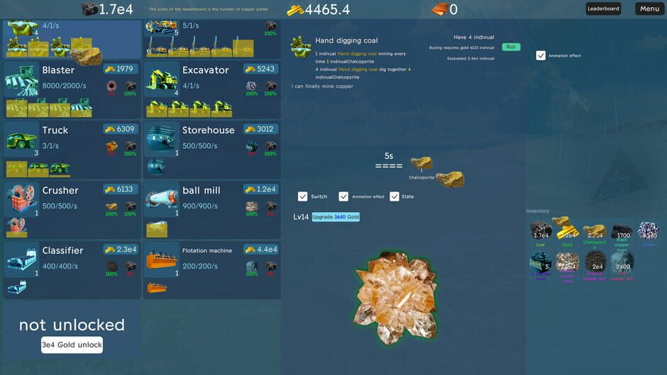 Mining Copper Screenshot