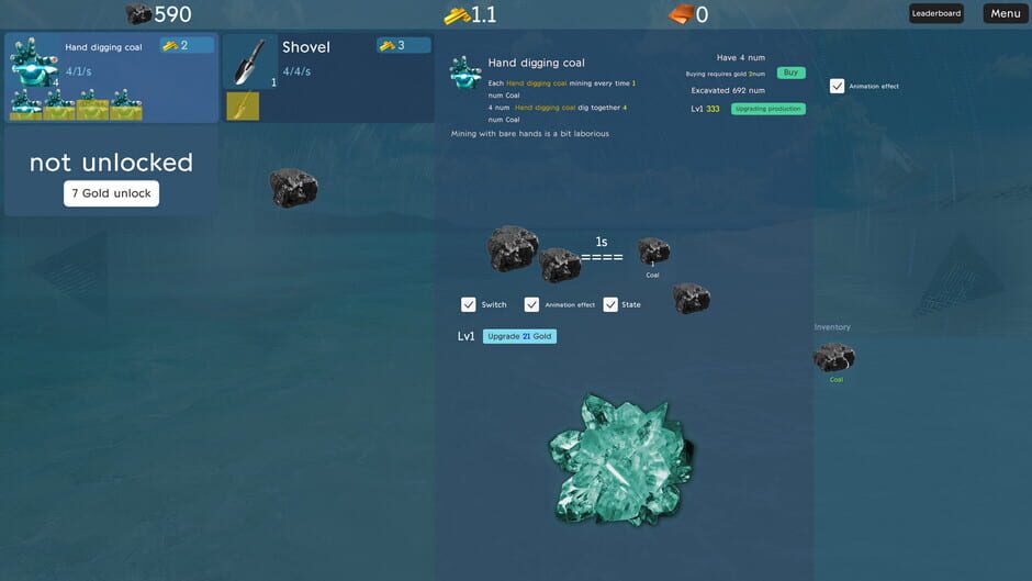 Mining Copper Screenshot