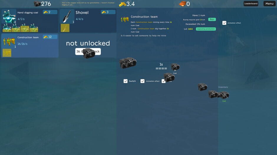 Mining Copper Screenshot