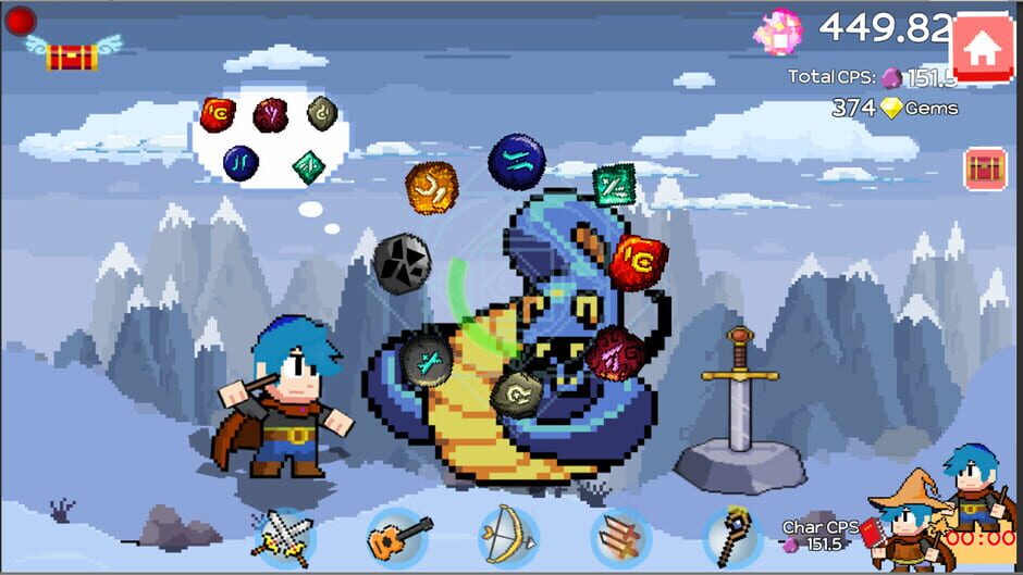 Idle Gem Quest Screenshot